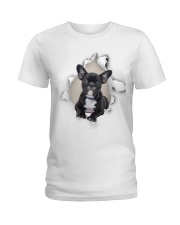 Frenchie Mom Ladies T-Shirt front