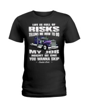 TRUCKER LIFE - LIMITED EDITION Ladies T-Shirt tile