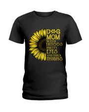 dog WITH MON TATTOOS - LIMITED EDITION Ladies T-Shirt tile