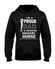 DAD OF A FREAKING AWSOME NURSE- LIMITED EDITION Hooded Sweatshirt tile