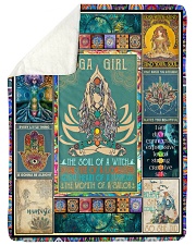 YOGA BLANKET - YOGA QUILT Sherpa Fleece Blanket tile