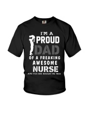 DAD OF A FREAKING AWESOME NURSE - LIMITED EDITION Youth T-Shirt tile