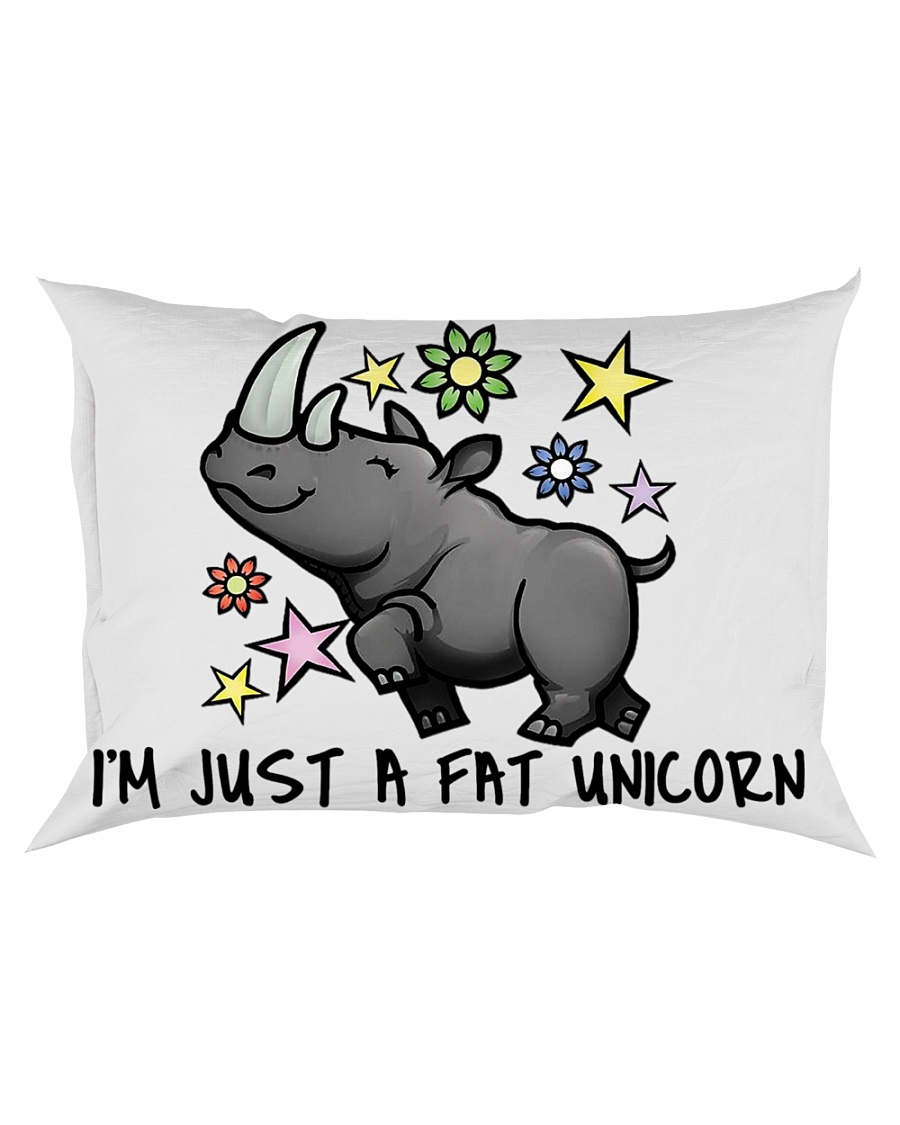 A FAT UNICORN Rectangular Pillowcase