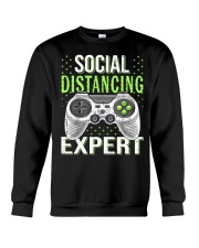 Social distancing expert Crewneck Sweatshirt thumbnail