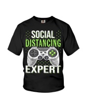Social distancing expert Youth T-Shirt thumbnail