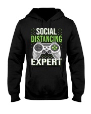 Social distancing expert Hooded Sweatshirt thumbnail