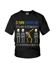 Down Syndrom it's not a disability Youth T-Shirt thumbnail