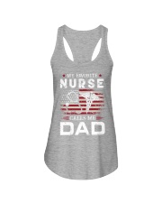 Nurse Dad Ladies Flowy Tank tile