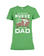 Nurse Dad Premium Fit Ladies Tee tile