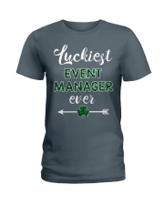 Luckiest Event Manager Ever Ladies T-Shirt tile