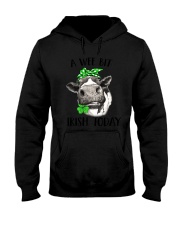 A wee bit Irish today - Heifer Hooded Sweatshirt thumbnail