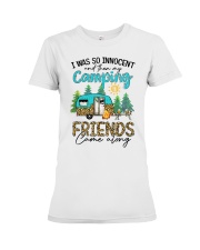 Camping friends Premium Fit Ladies Tee tile