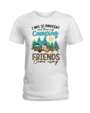 Camping friends Ladies T-Shirt front