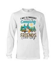 Camping friends Long Sleeve Tee tile