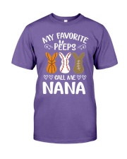 My favorite peeps call me nana Premium Fit Mens Tee tile
