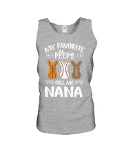 My favorite peeps call me nana Unisex Tank tile