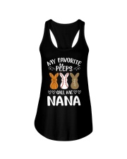 My favorite peeps call me nana Ladies Flowy Tank tile