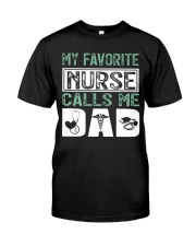Nurse Dad Classic T-Shirt front