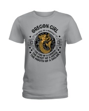 Oregon Mermaid Girl Ladies T-Shirt thumbnail