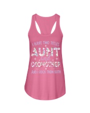 Rockin' Aunt and Godmother Ladies Flowy Tank tile