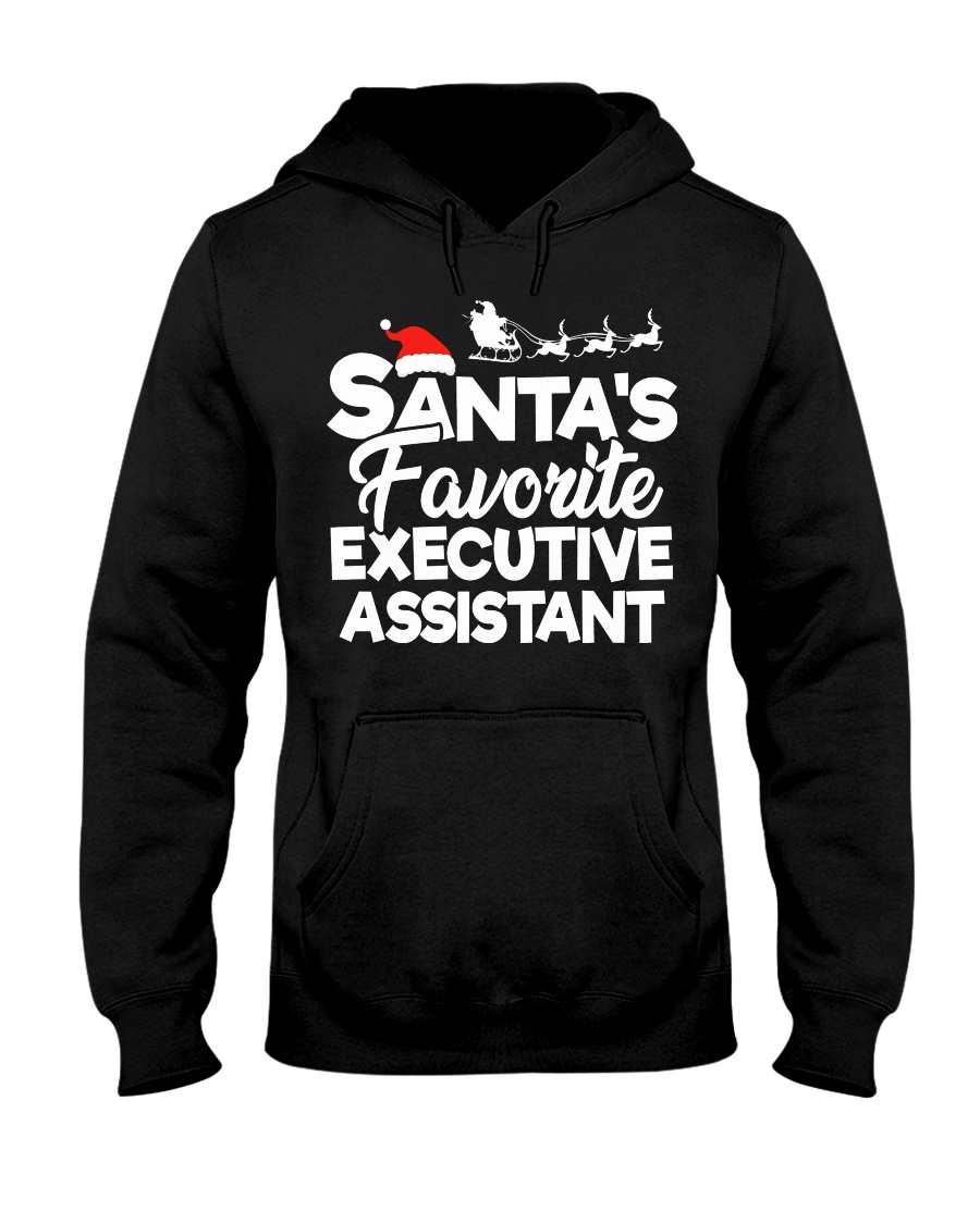 Santa's favorite Executive Assistant Hooded Sweatshirt
