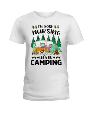 Nursing Camping Ladies T-Shirt front