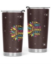 It takes a lot of sparkle to be a Principal 20oz Cone Glitter Tumbler front