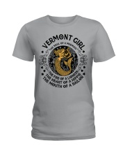 Vermont Mermaid Girl Ladies T-Shirt thumbnail