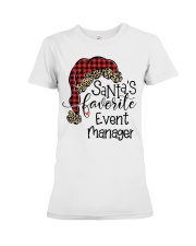 Santa's favorite Event Manager Premium Fit Ladies Tee tile