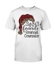 Santa's favorite Financial Counselor Classic T-Shirt tile