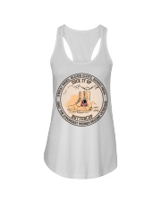 SWEAT DRIES BLOOD CLOTS BONES HEAL - VETERANS Ladies Flowy Tank tile