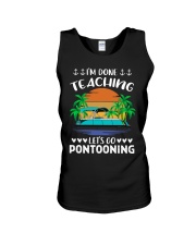 teaching pontooning Unisex Tank tile