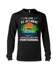 teaching pontooning Long Sleeve Tee tile