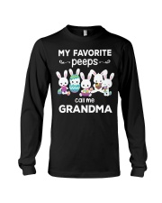 My favorite PEEPS call me Grandma Long Sleeve Tee tile