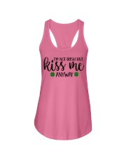 Kiss me I'm Irish Ladies Flowy Tank tile