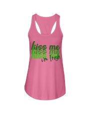 Kiss me I'm Irish Ladies Flowy Tank tile