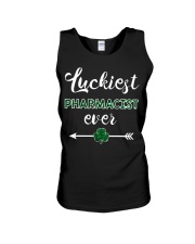 Luckiest Pharmacist Ever Unisex Tank thumbnail