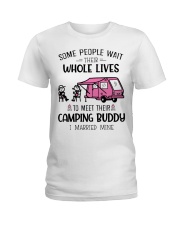 Camping Buddy Ladies T-Shirt front