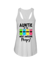 Auntie of the most awesome peeps Ladies Flowy Tank thumbnail