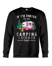 Camping friends Crewneck Sweatshirt tile