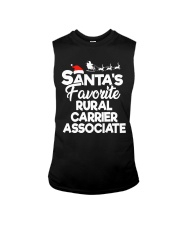 Santa's favorite Rural Carrier Associate Sleeveless Tee thumbnail