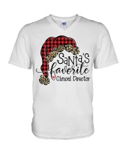 Clinical Director V-Neck T-Shirt tile
