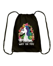 Eff You See Kay Drawstring Bag tile