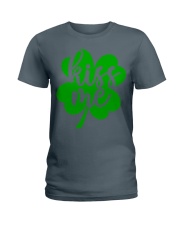 Kiss me I'm Irish Ladies T-Shirt tile