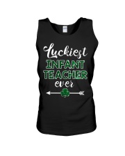 Luckiest Infant Teacher Ever Unisex Tank thumbnail