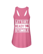 Lets get ready to stumble Ladies Flowy Tank tile