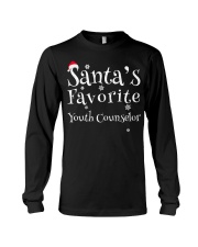 Santa's favorite Youth Counselor Long Sleeve Tee thumbnail