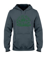 Lets get ready to stumble green Hooded Sweatshirt tile