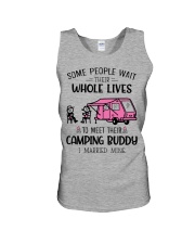 Camping Buddy Unisex Tank tile