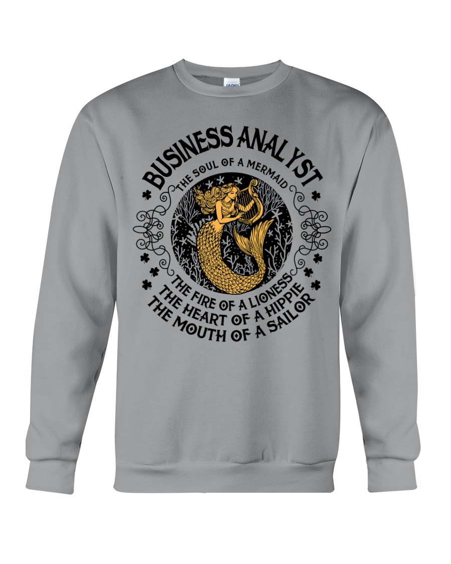BUSINESS ANALYST MERMAID Crewneck Sweatshirt